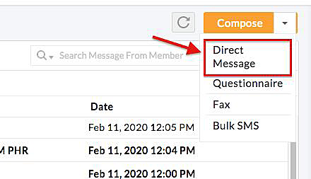 Compose Direct Message