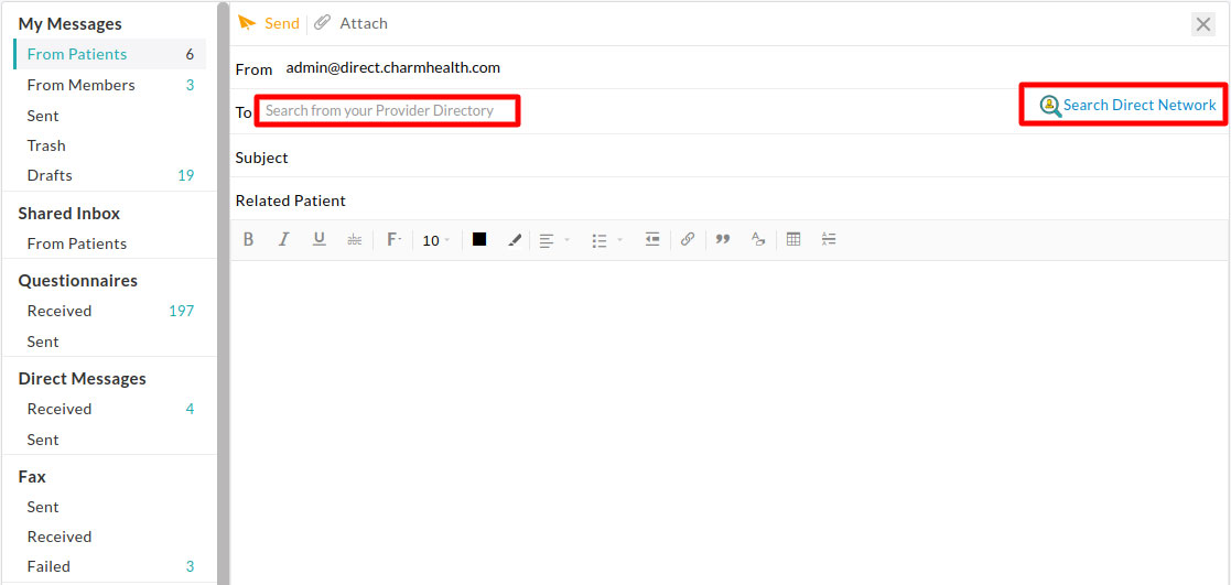 Compose Direct Message