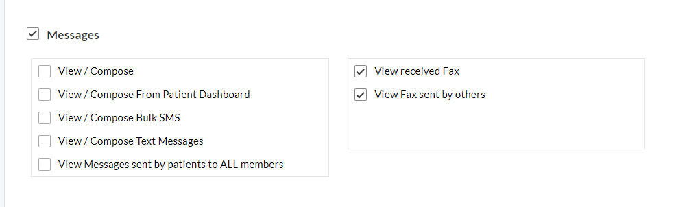 Configure Fax Messages