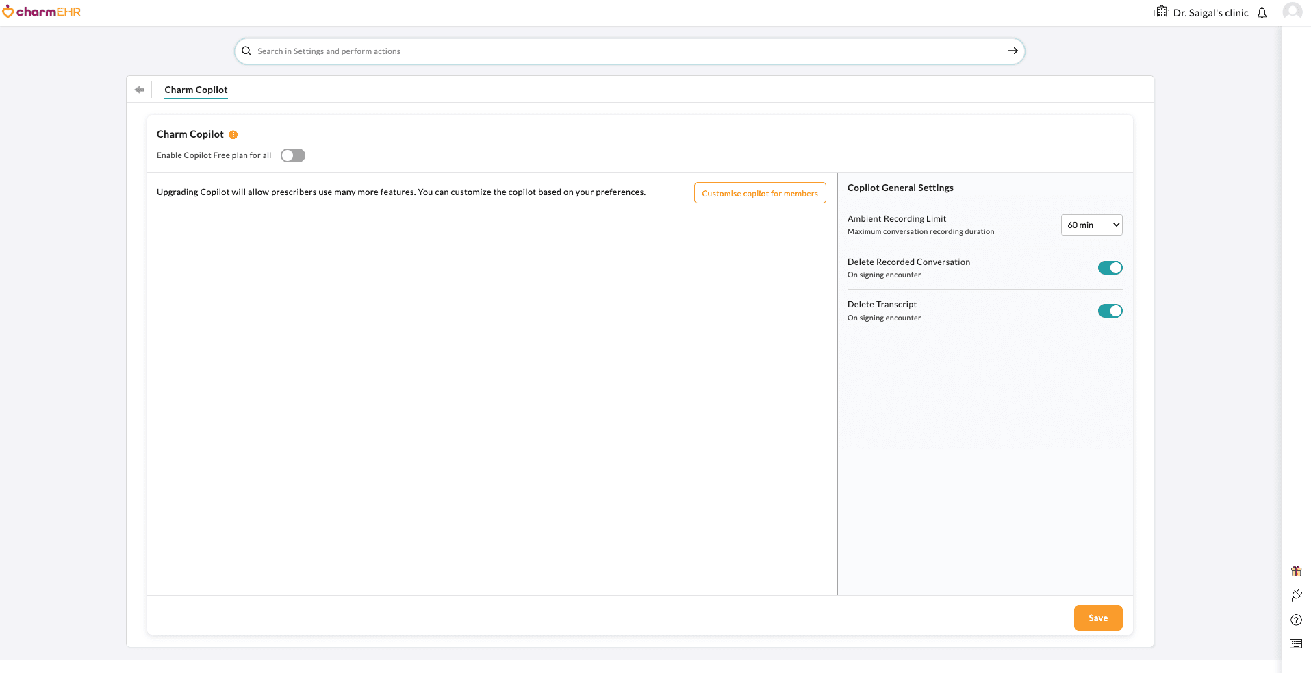 Customize Copilot for Members