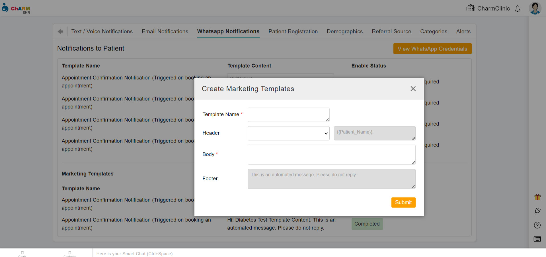 Create Marketing Templates
