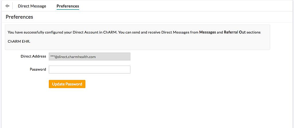 Direct Message Preferences