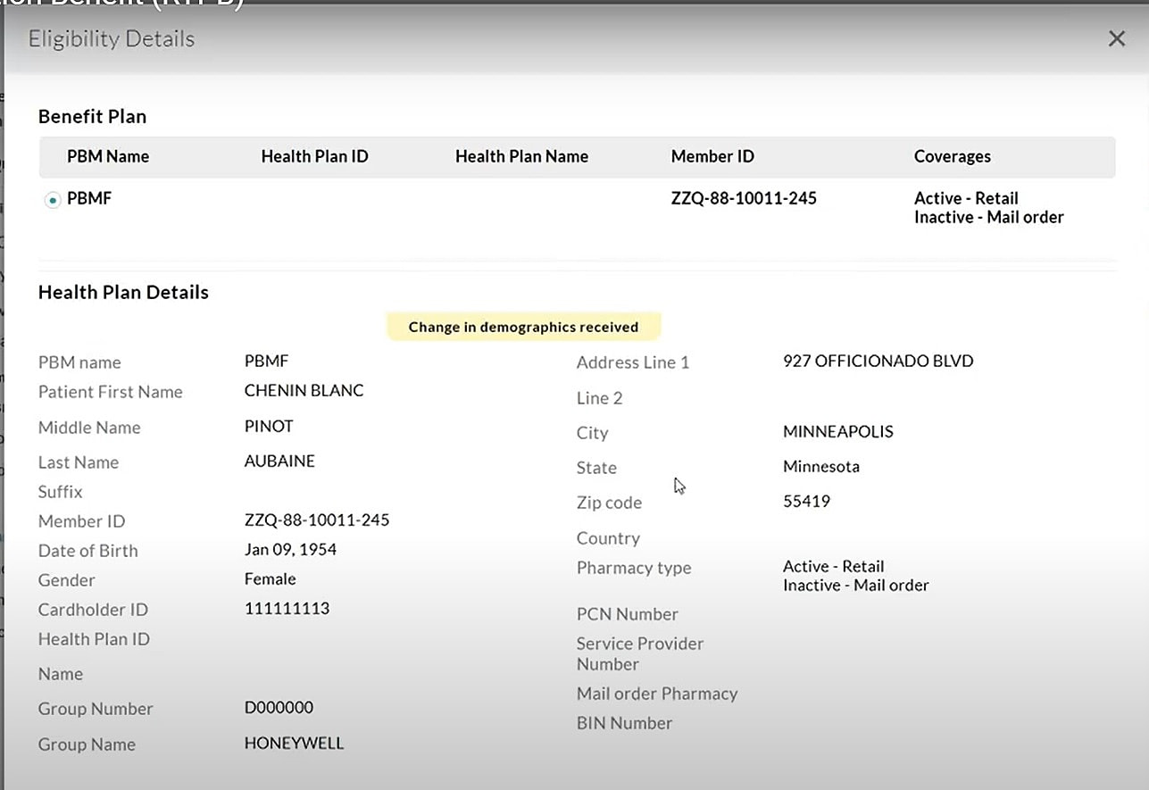 Eligibility Details Eligibility Details