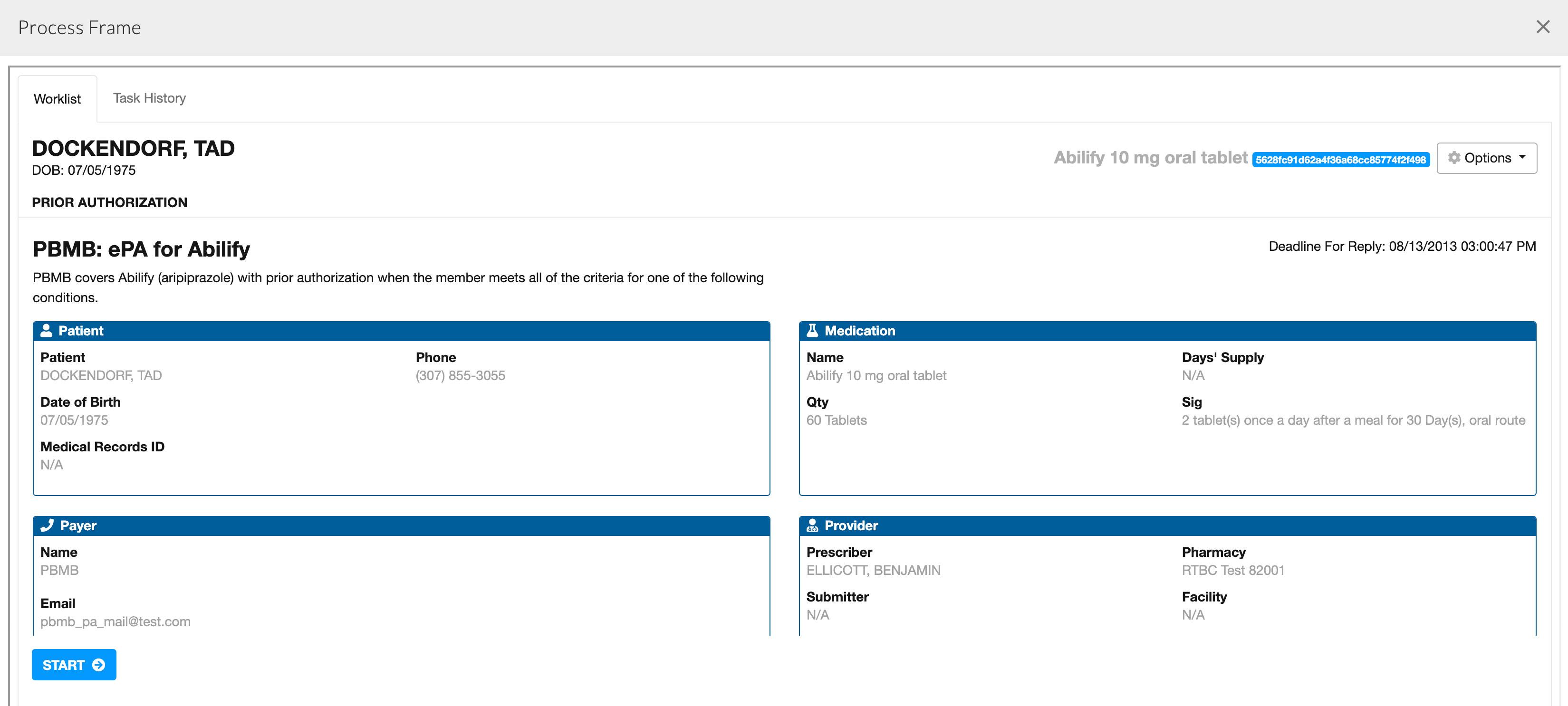 EPA Worklist EPA Worklist