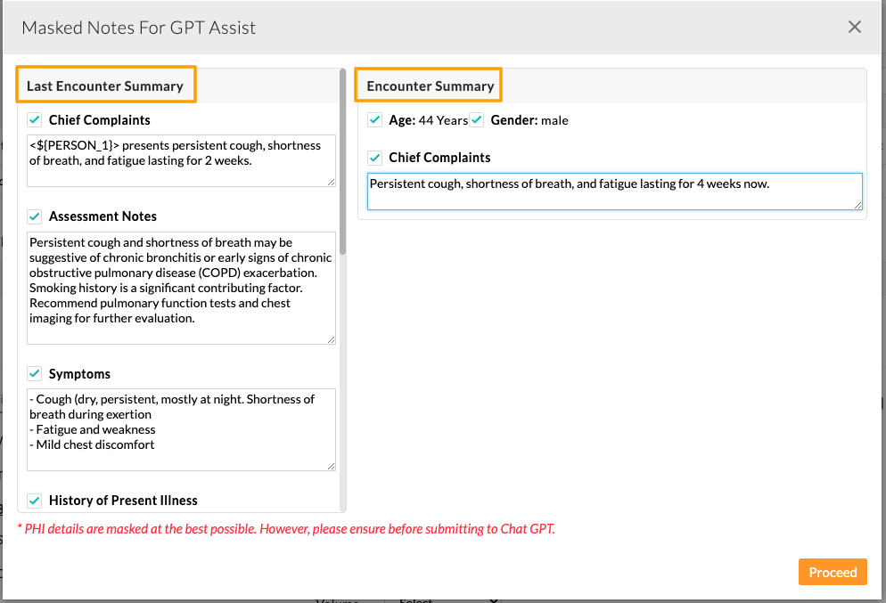 Masked Notes for GPT Assist