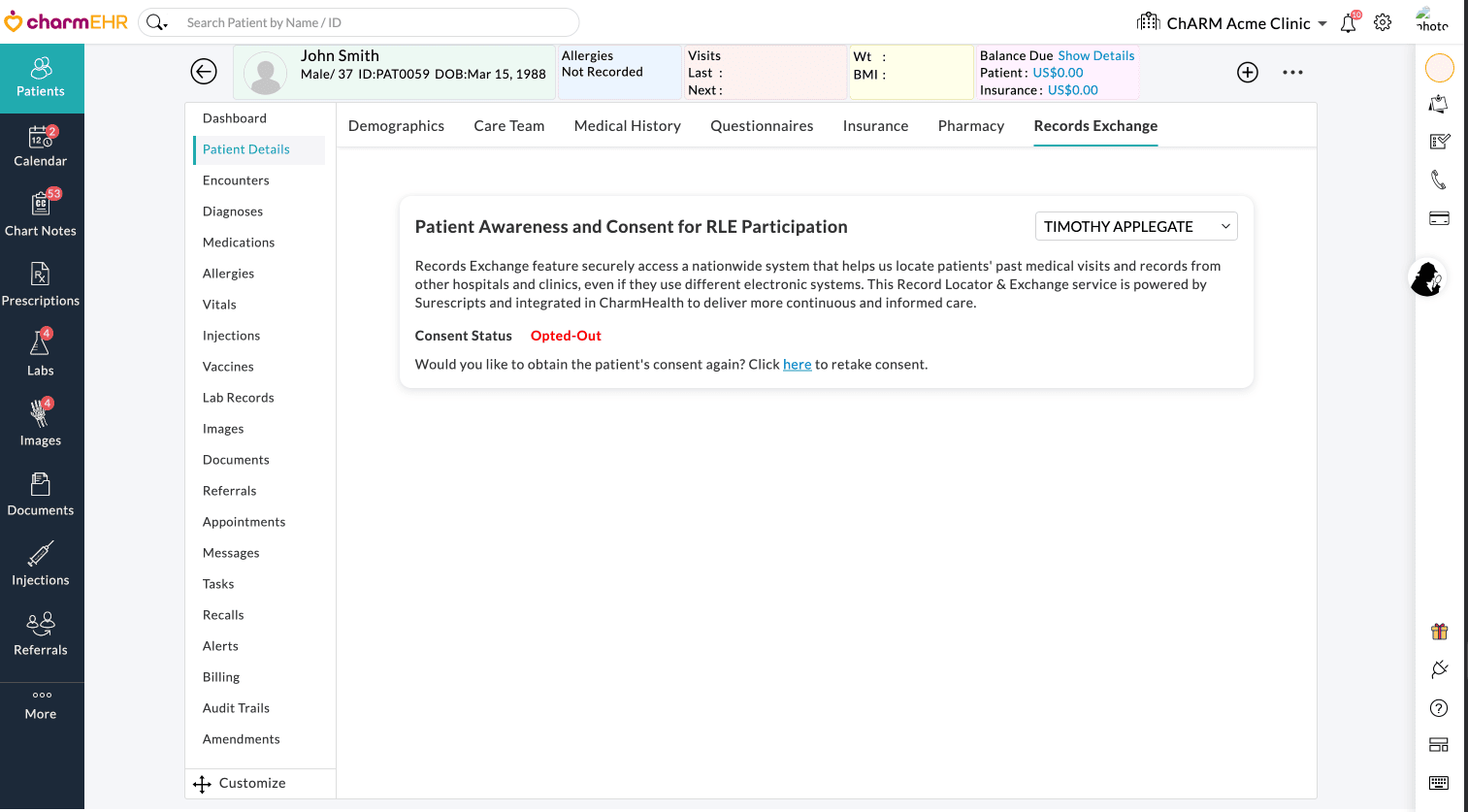 Opted-Out Confirmation