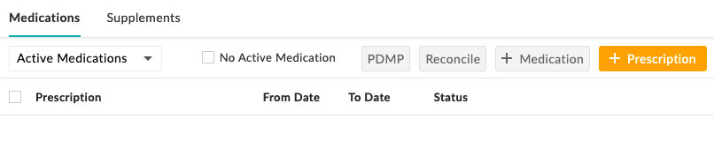 PDMP from Medication PDMP from Medication