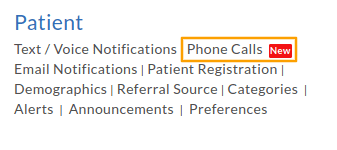 Phone Calls Option Phone Calls Option