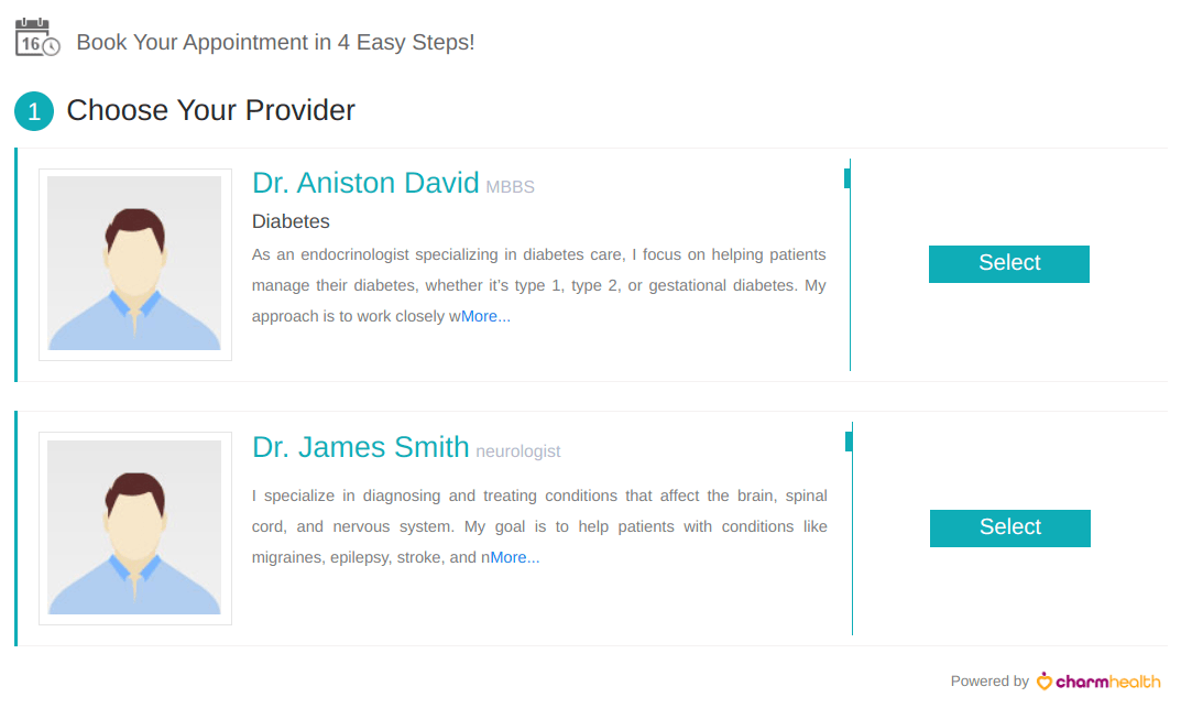 Choose Your Provider