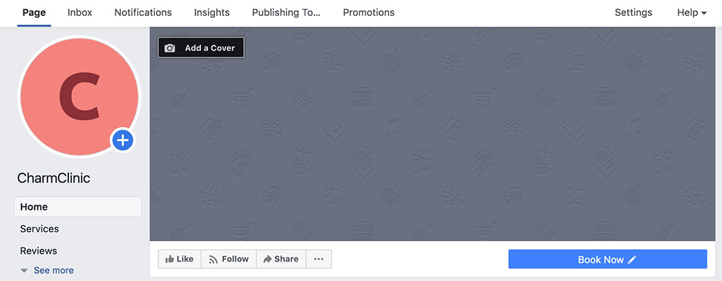 Facebook Appointment Button