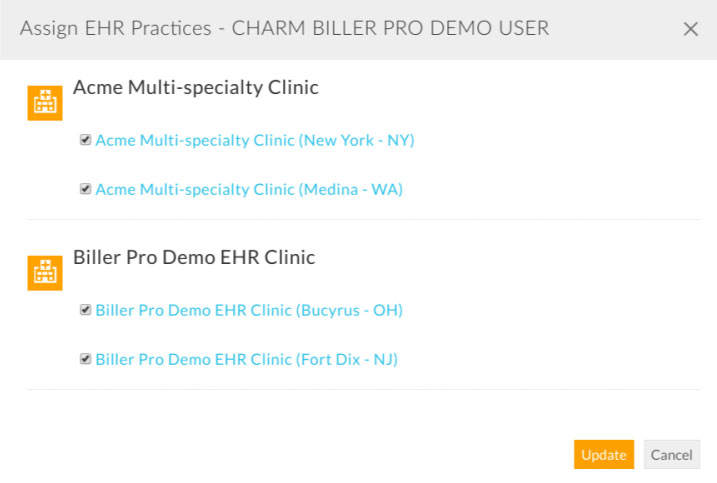 Assign Practices Assign Practices
