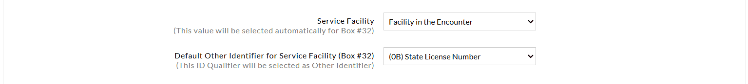 BillerPro Claim Generation Settings