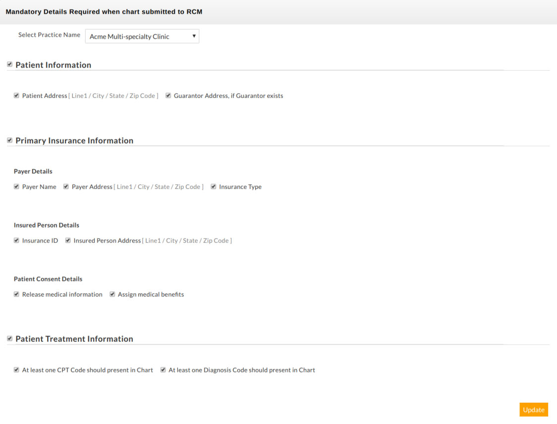 Mandatory Fields Mandatory Fields