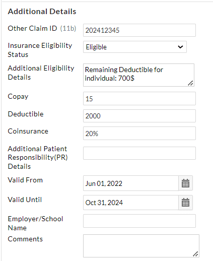 Additional Details Additional Details