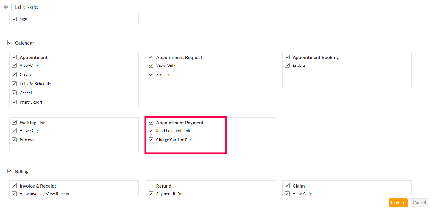 Appointment Payment Appointment Payment