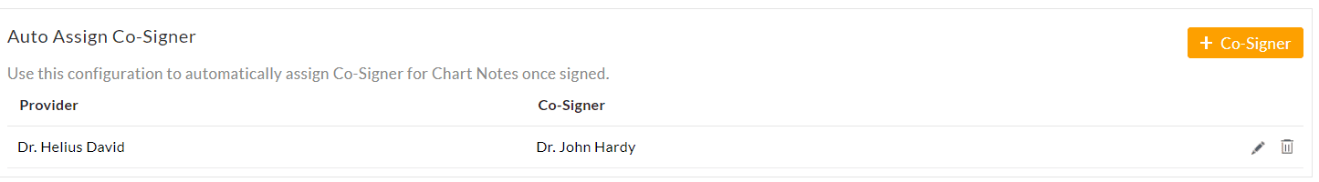 Auto Assign Co-Signer