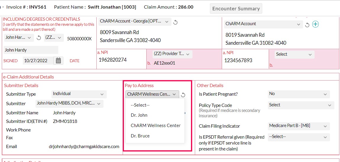 Choose Pay-to Address Choose Pay-to Address