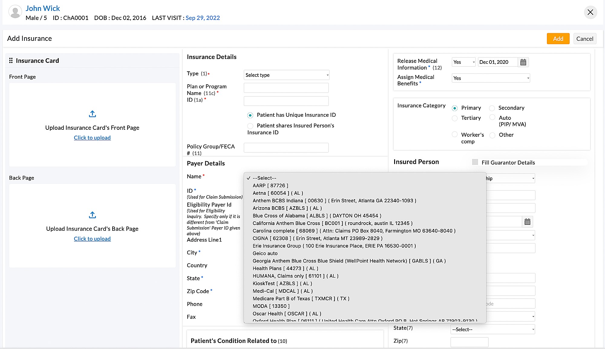Choose Payer Choose Payer
