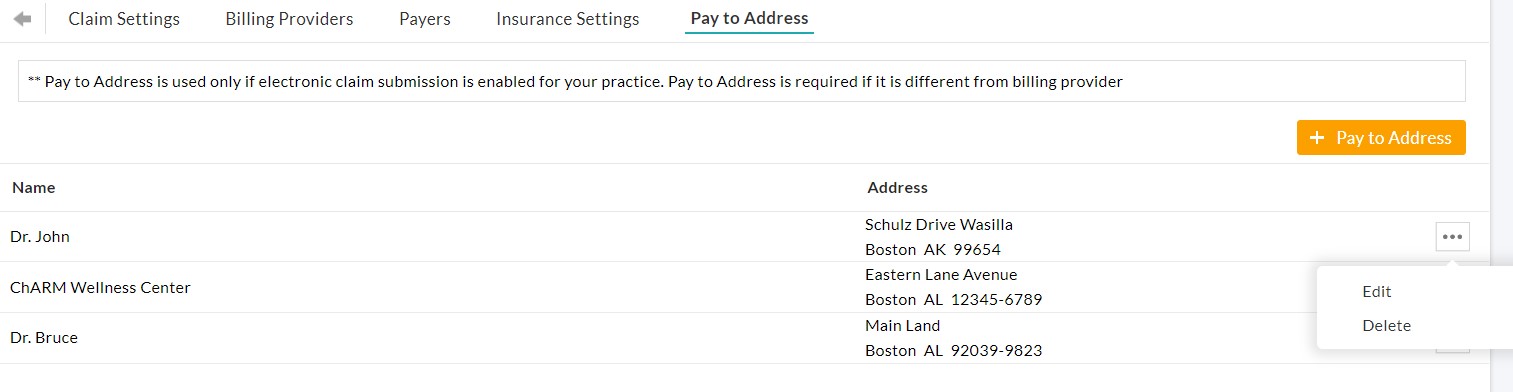 Edit Pay-to Address Option Edit Pay-to Address Option