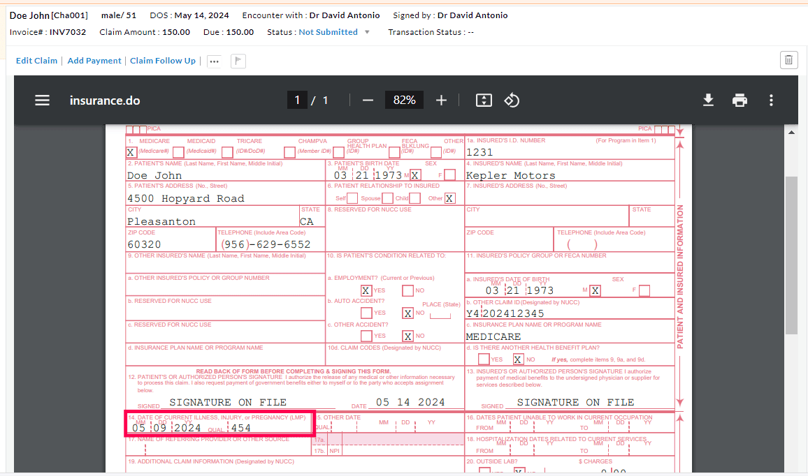 In CMS Form In CMS Form