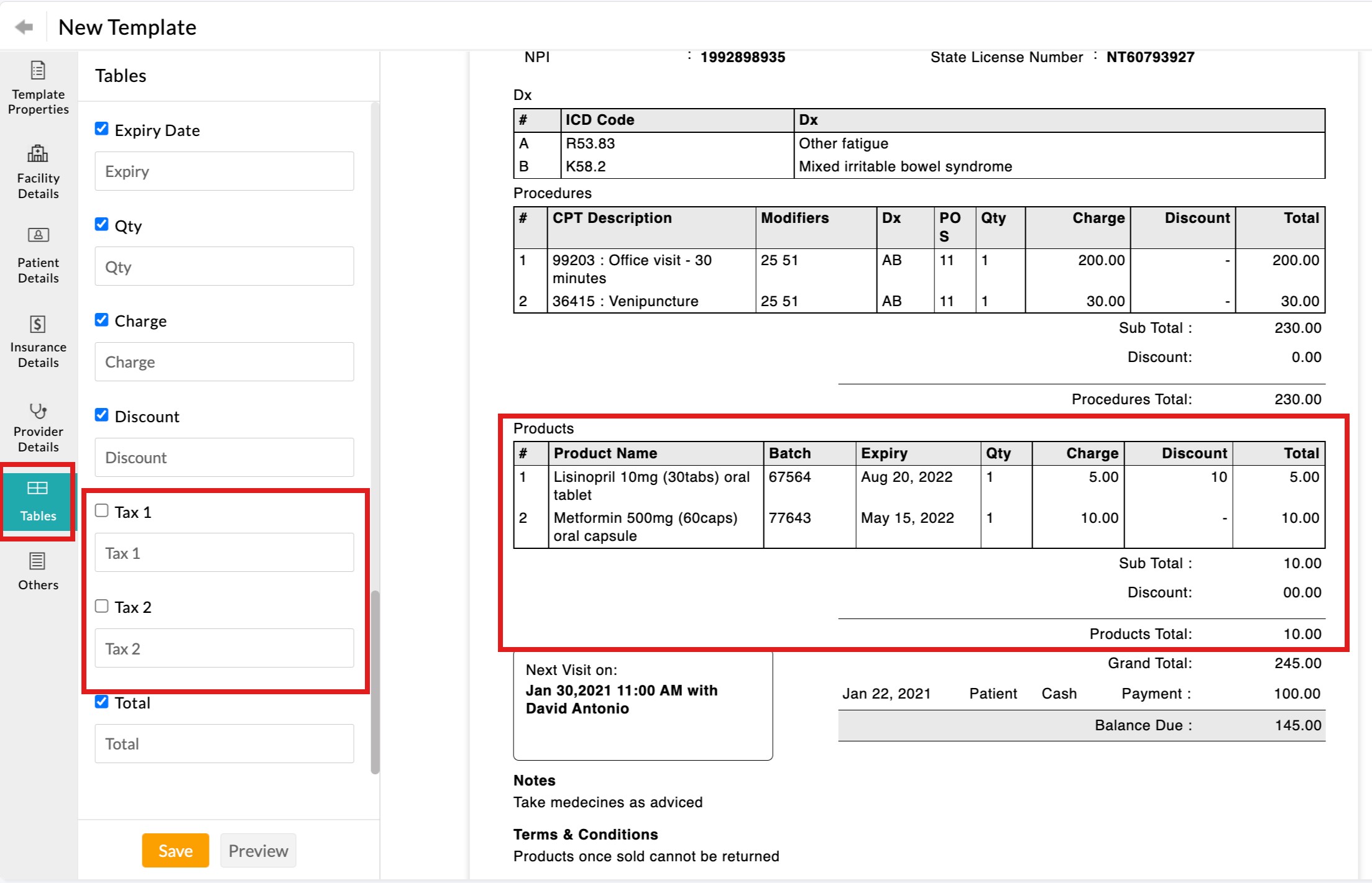 Invoice Template Customization Invoice Template Customization