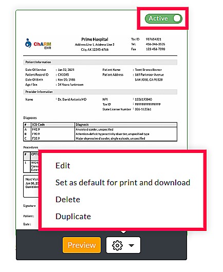 Invoice Template Options Invoice Template Options