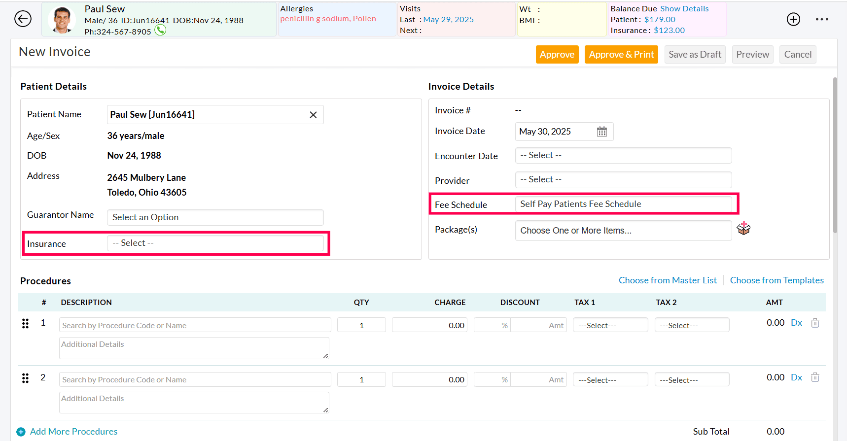No Insurance Invoice Generation No Insurance Invoice Generation