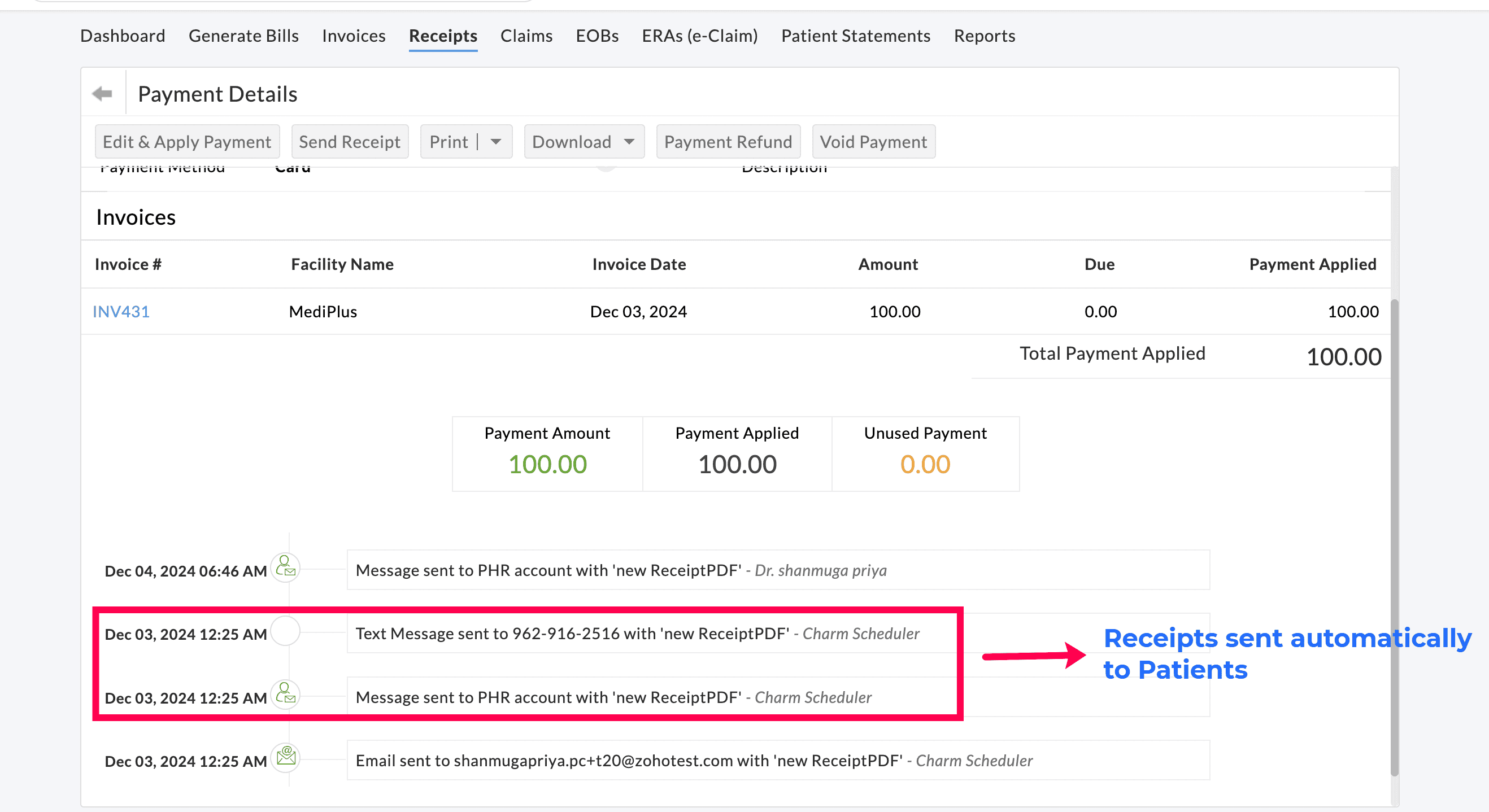 Payment Details Payment Details