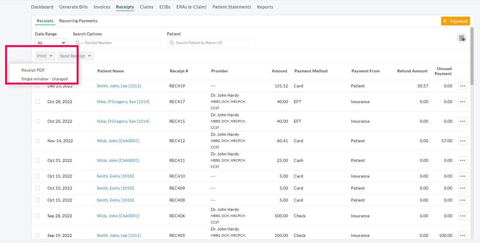Print Receipt Print Receipt