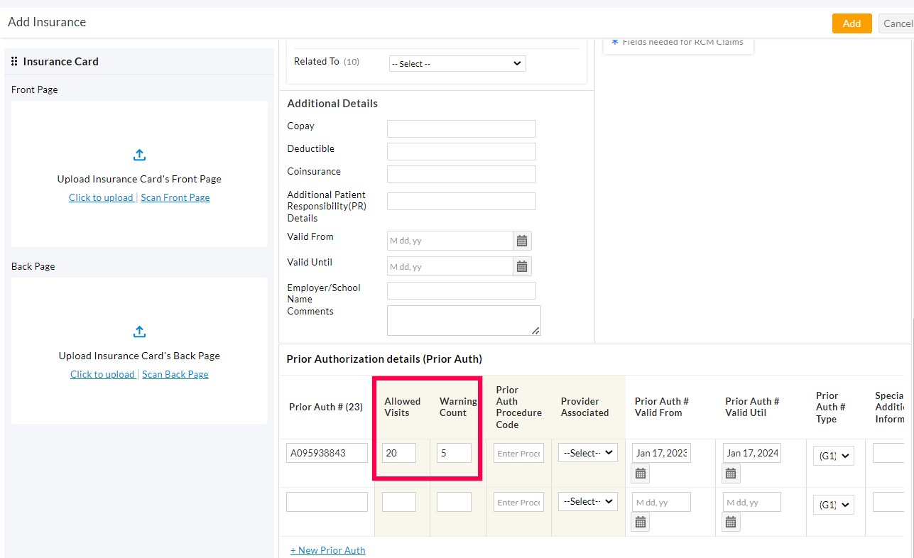 Prior Authorization Details Prior Authorization Details