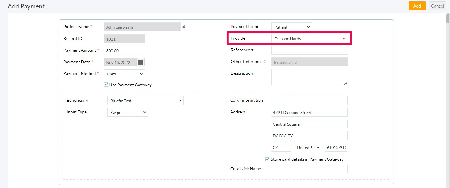Receipt Settings Receipt Settings