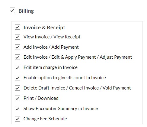 Role Based Fee Schedule Access Role Based Fee Schedule Access