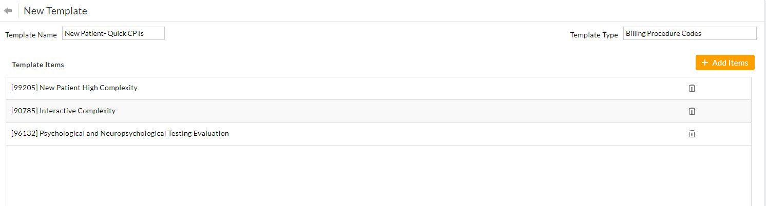 Save Procedure Codes Save Procedure Codes