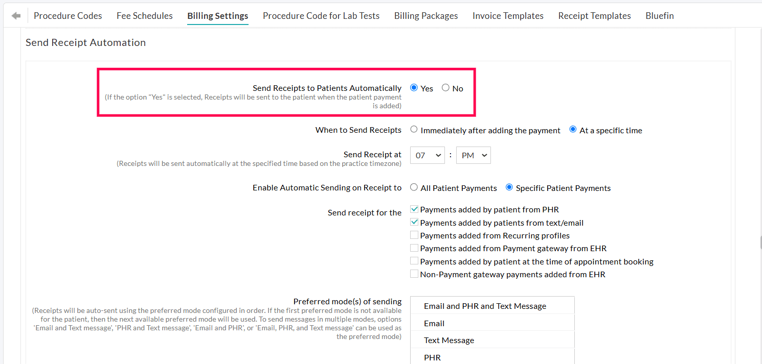Send Receipt Automation Send Receipt Automation