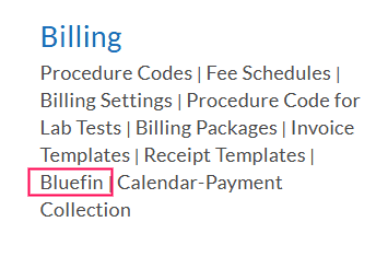 Settings Bluefin Settings Bluefin