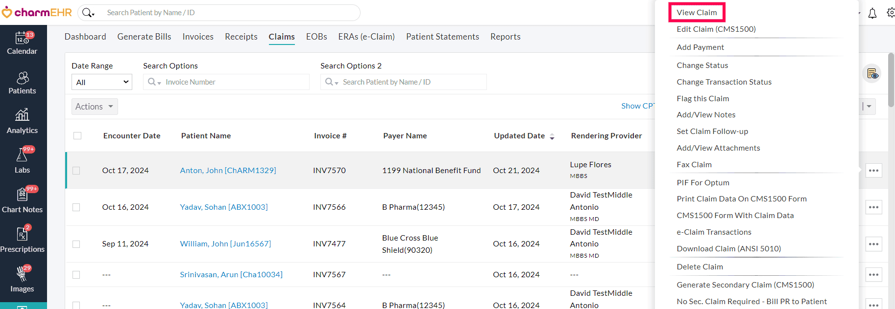 View Claim for Version