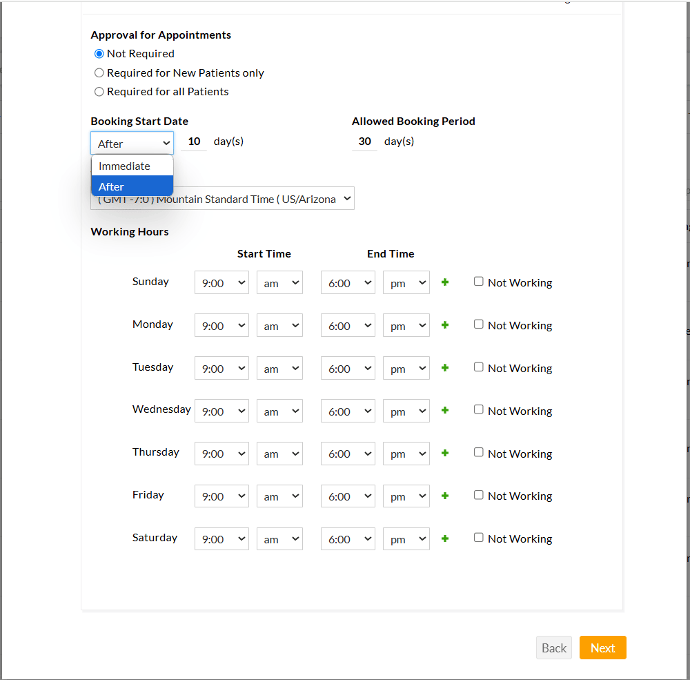Approval for Appointments Approval for Appointments