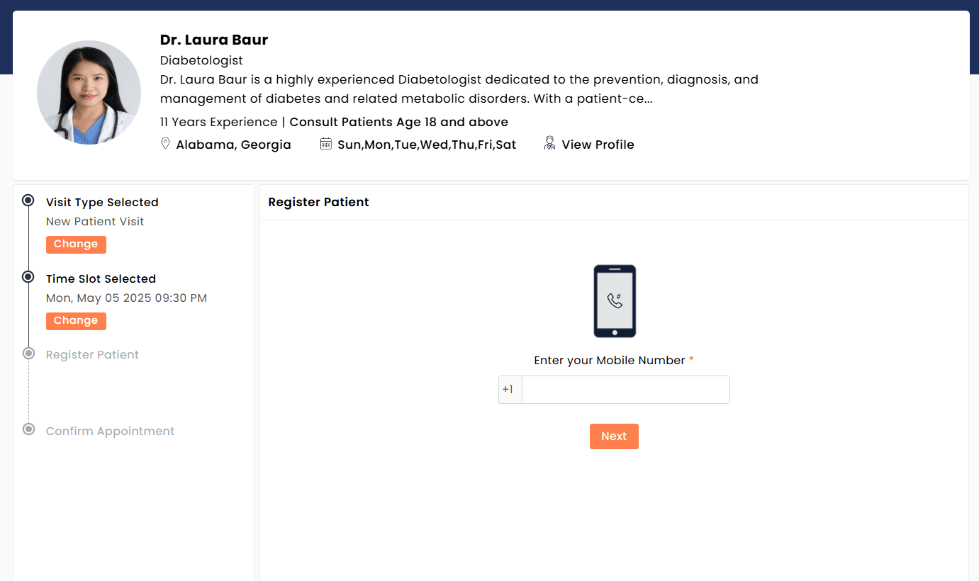 Enter Mobile Number Enter Mobile Number