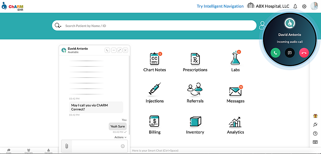 Accept Audio/Video Calls
