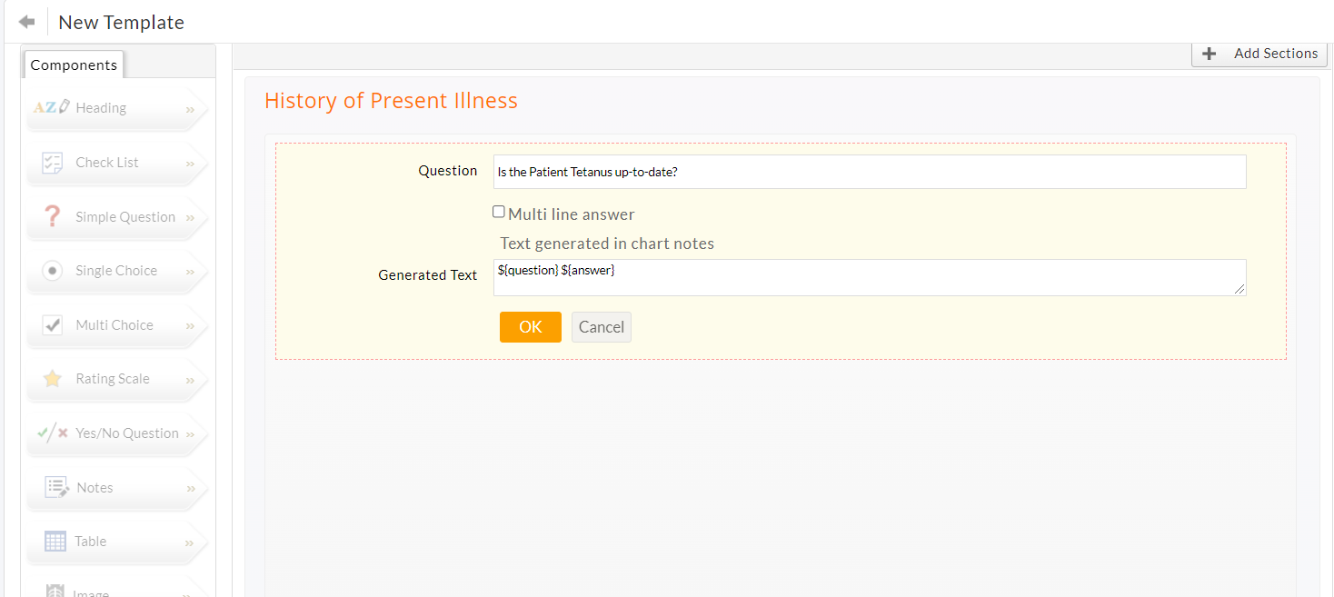 Create Simple Question