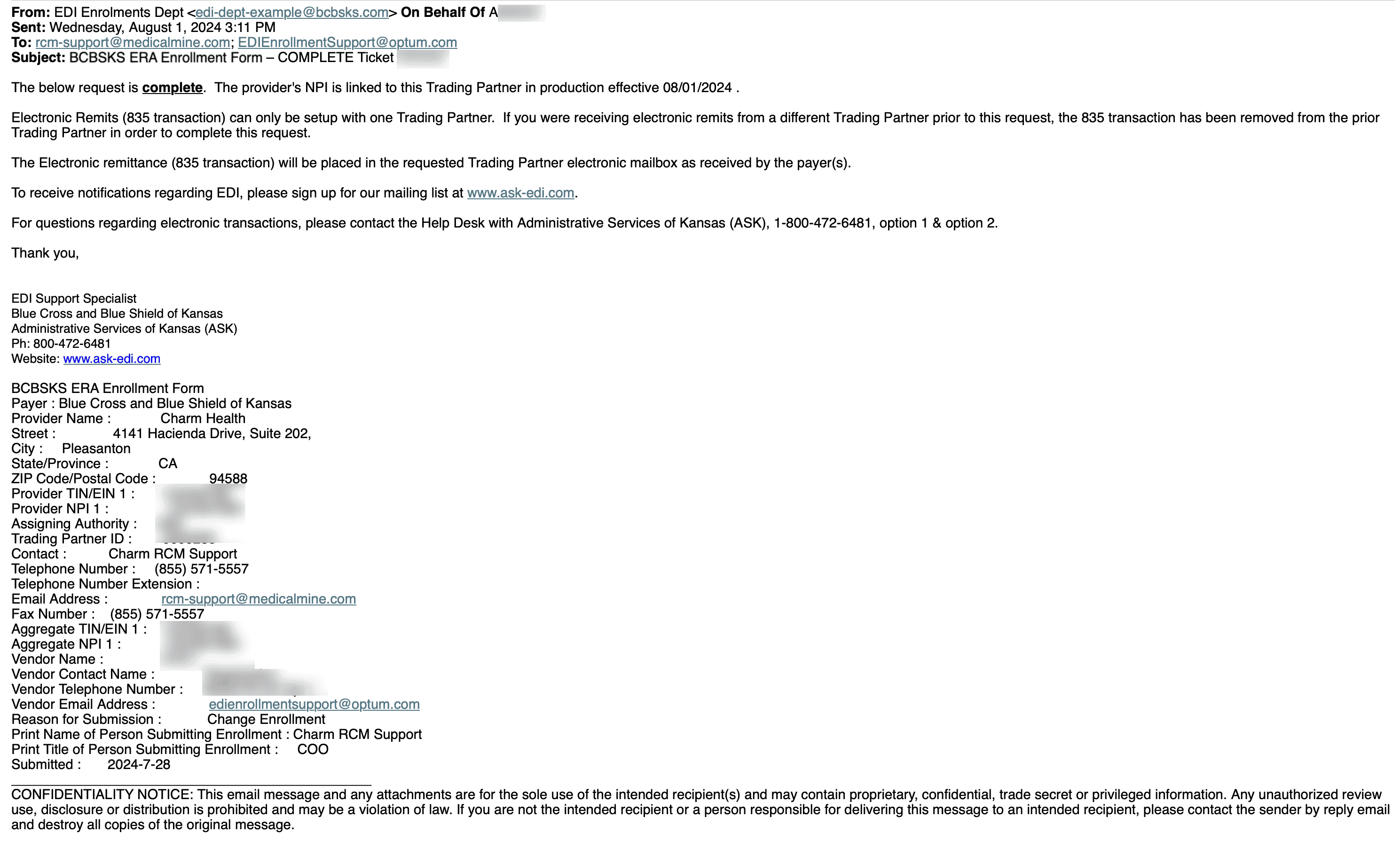 Payer Approvals Payer Approvals