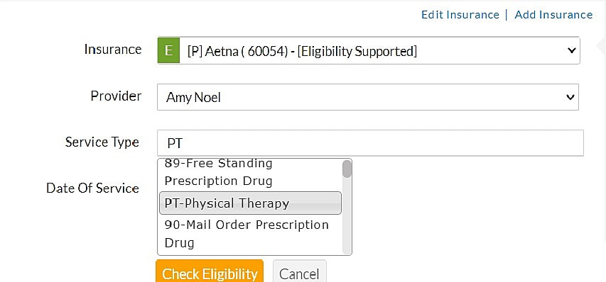 Service Type Service Type