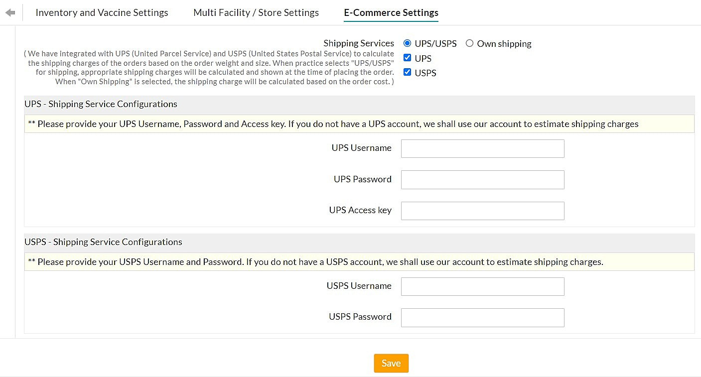 USPS Shipping Service