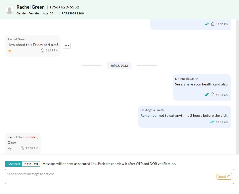 View Message Conversations