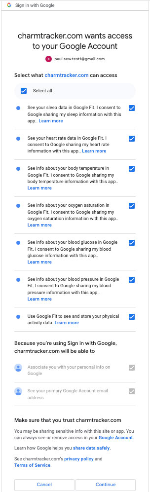 Access Google Account