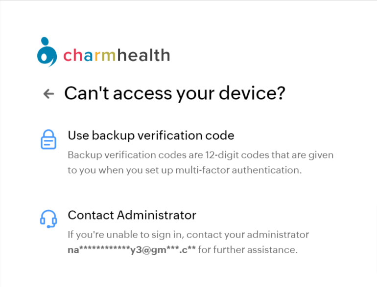 MFA Recovery Options