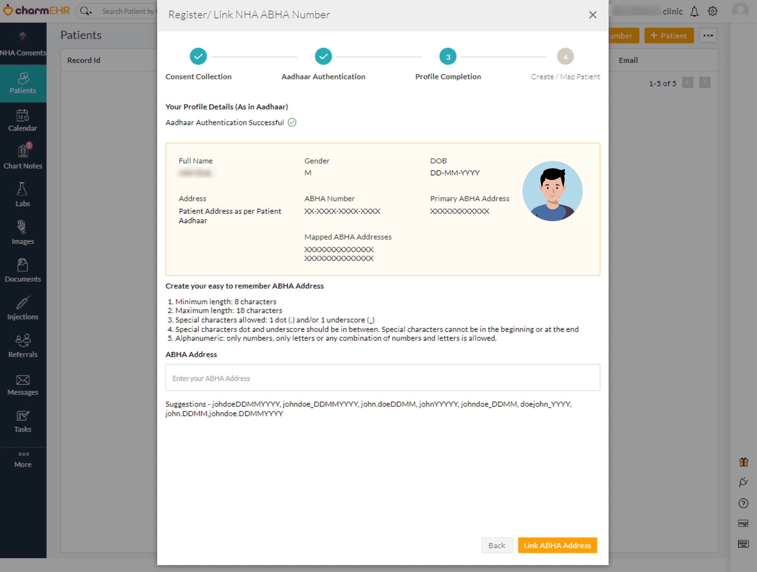 Register/ Link NHA ABHA Number Register/ Link NHA ABHA Number