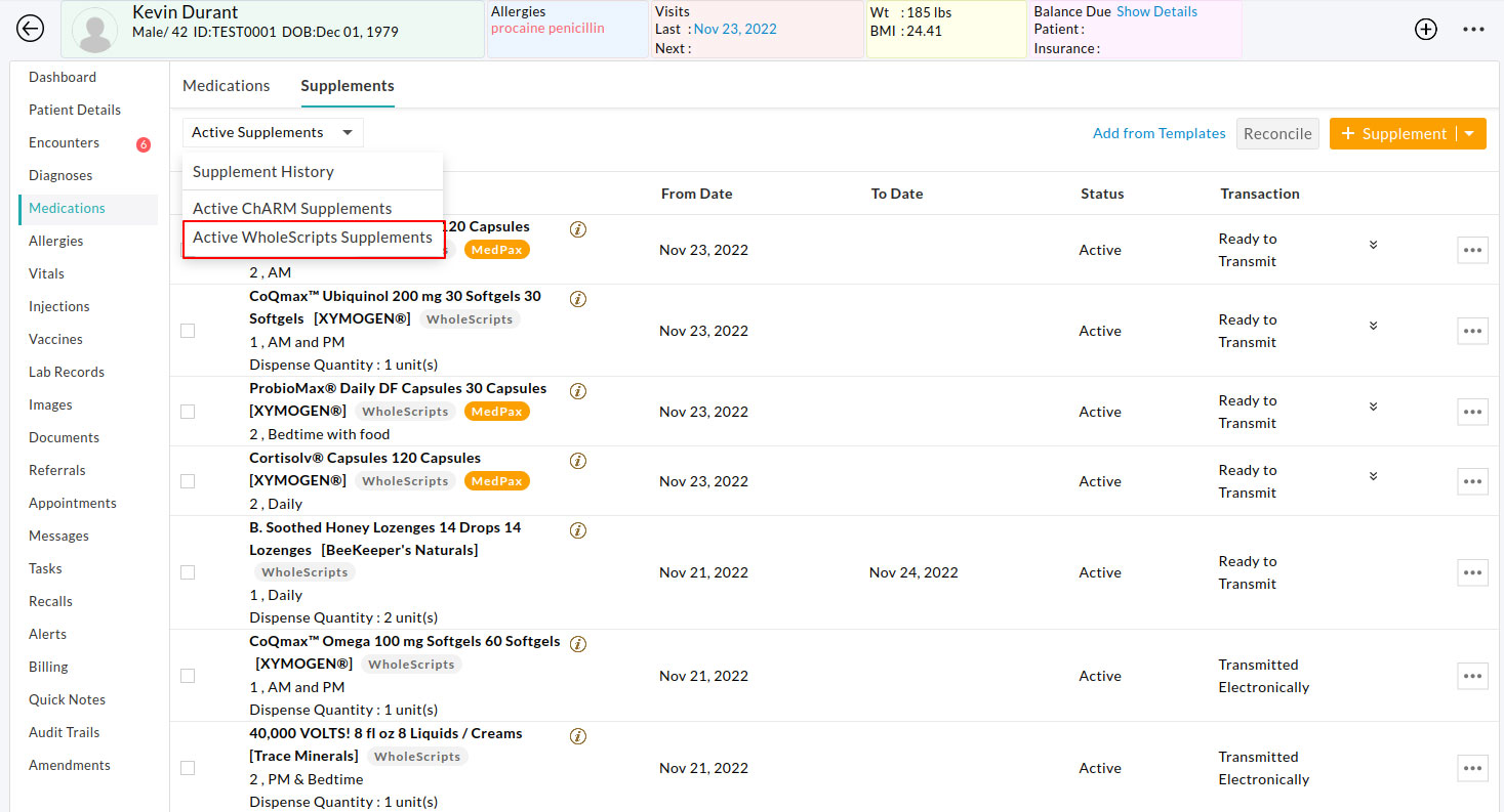 Active WholeScripts Supplements Active WholeScripts Supplements