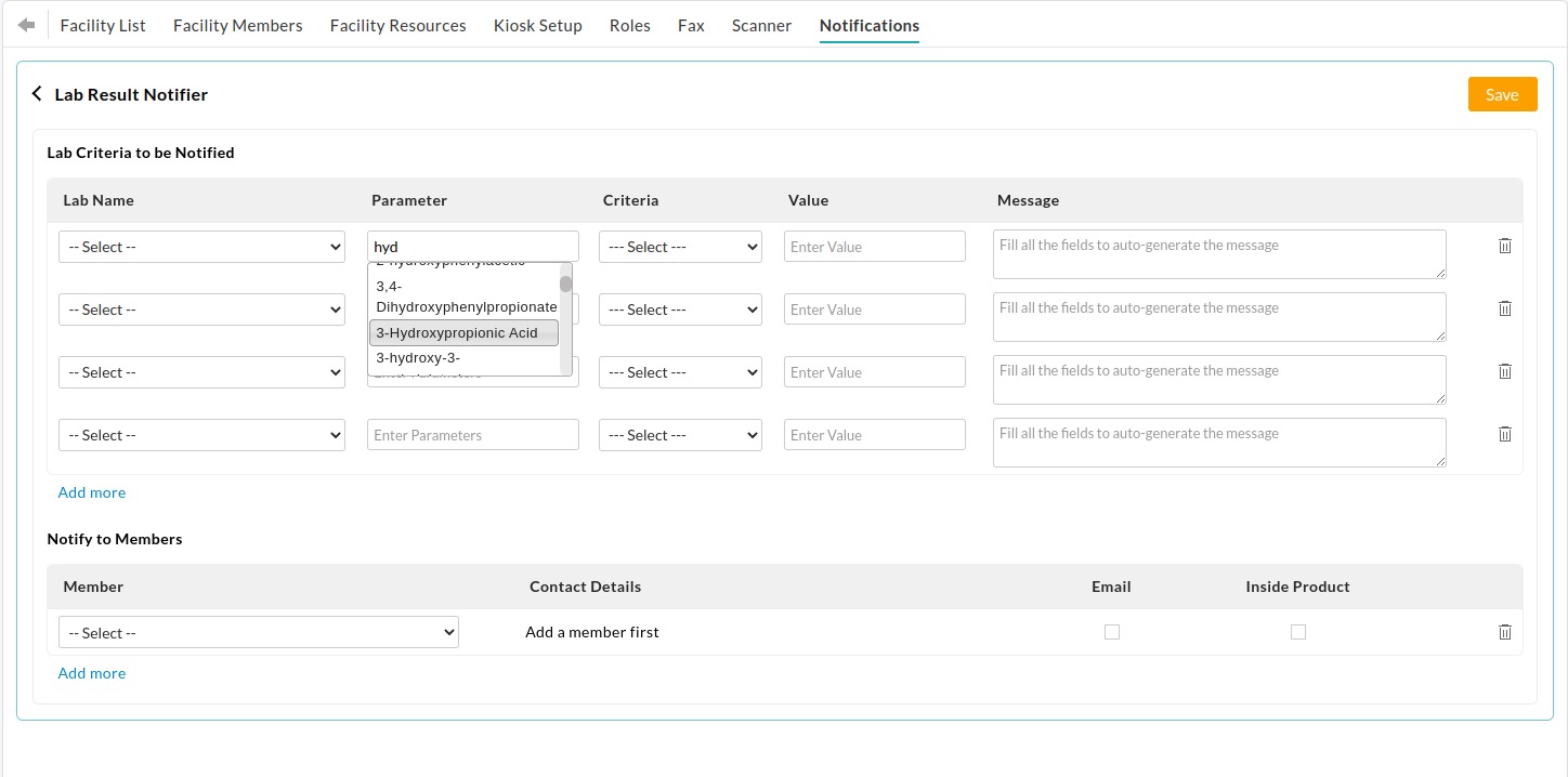 Add Lab Result Notifier