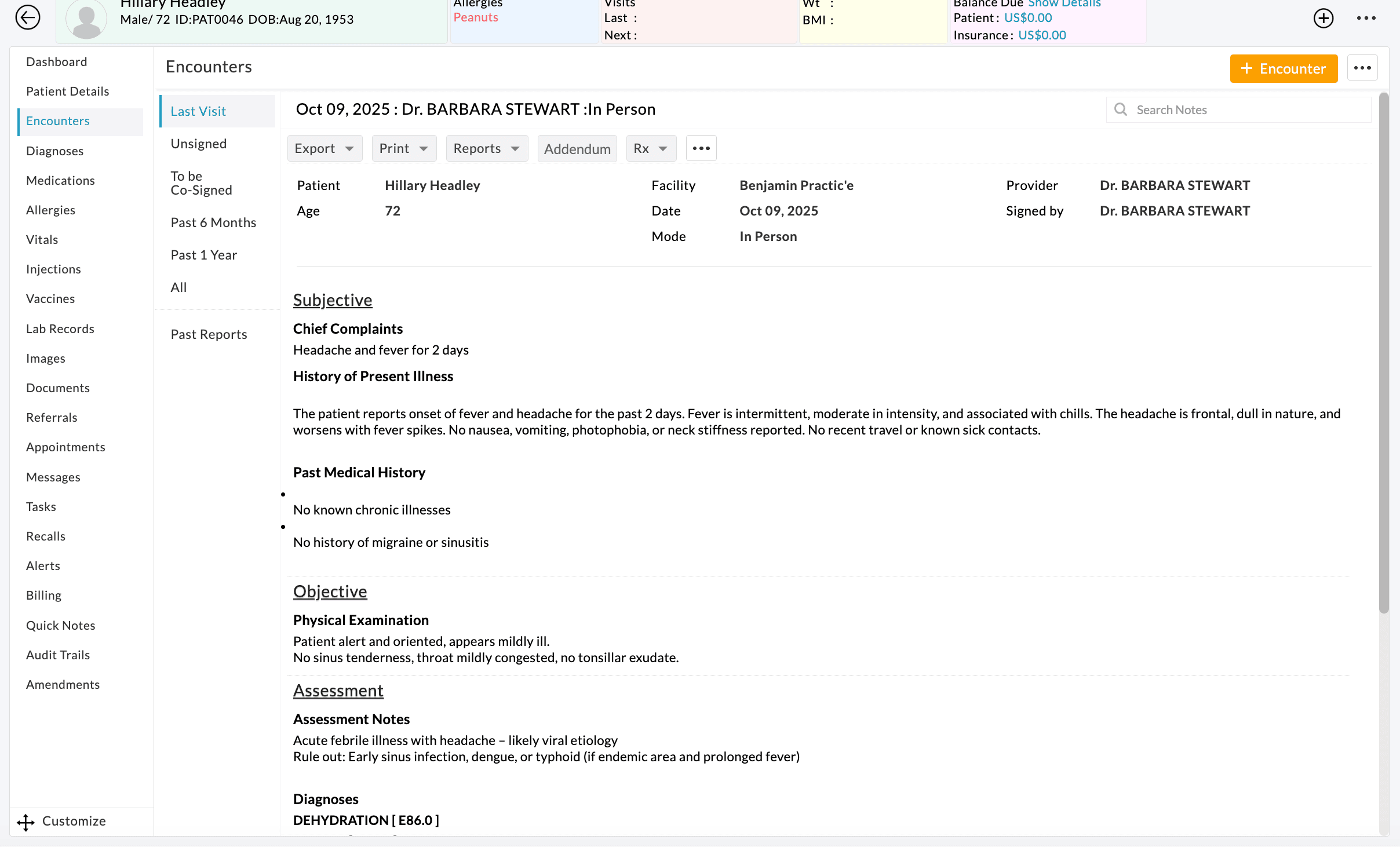 Encounter Notes in Charm